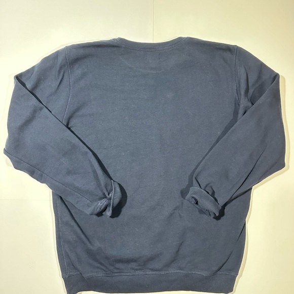 Men’s Diesel Crew Sweatshirt with Red Diesel Logo in Blue, Size Large - Picture 6 of 8